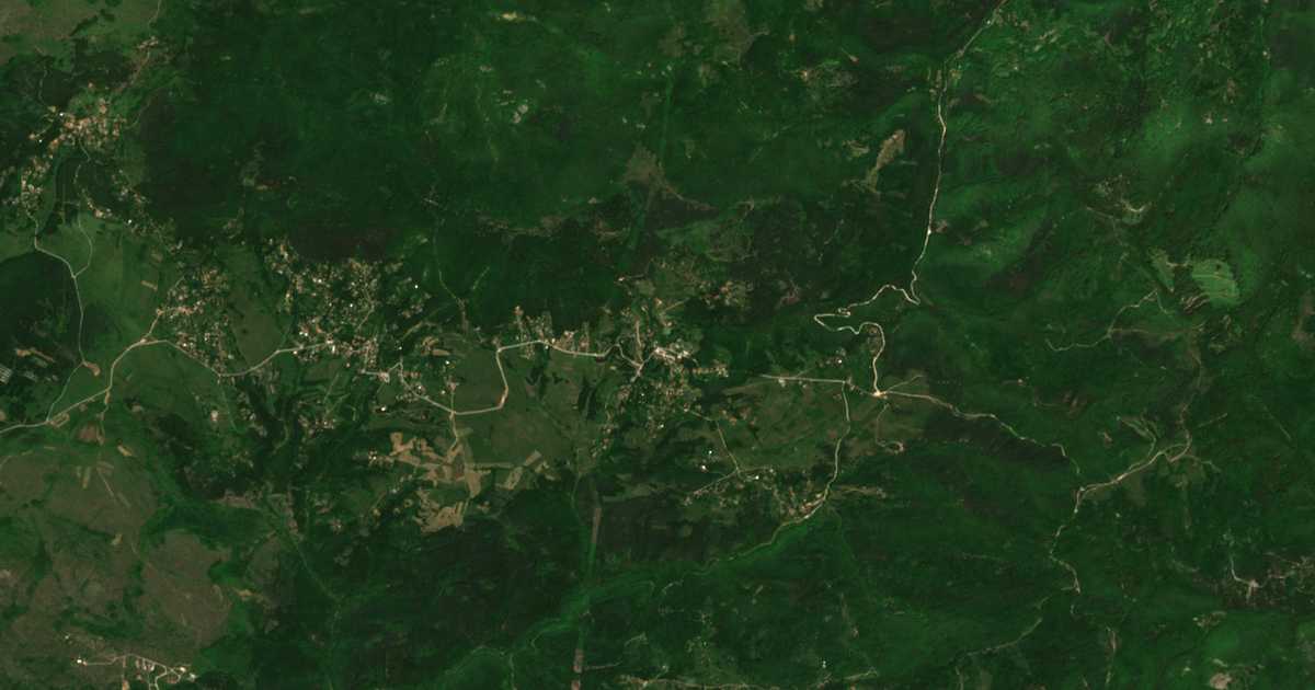 Satelitska karta: Čibaovci