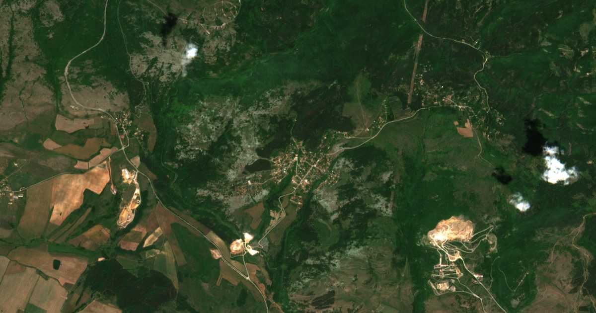Satelitska karta: Gradec