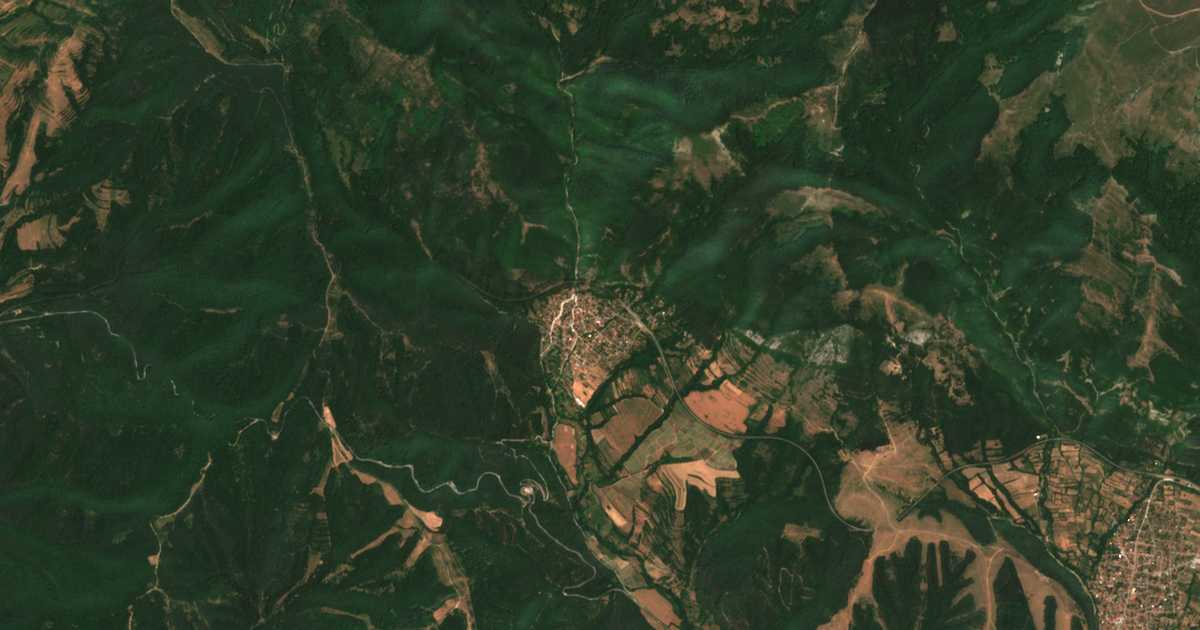 Satelitska karta: Bunovo