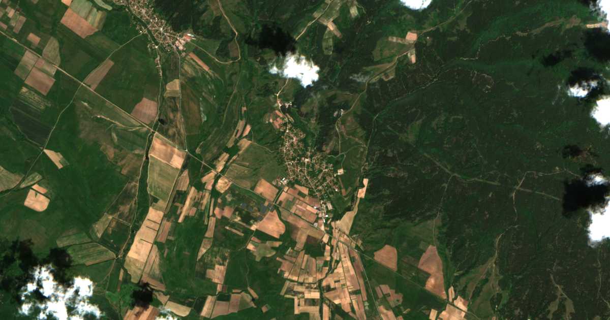 Satelitska karta: Alino