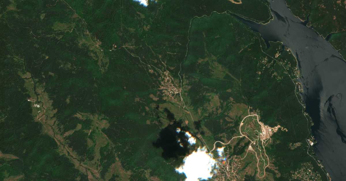 Satelitska karta: Dolni Okol