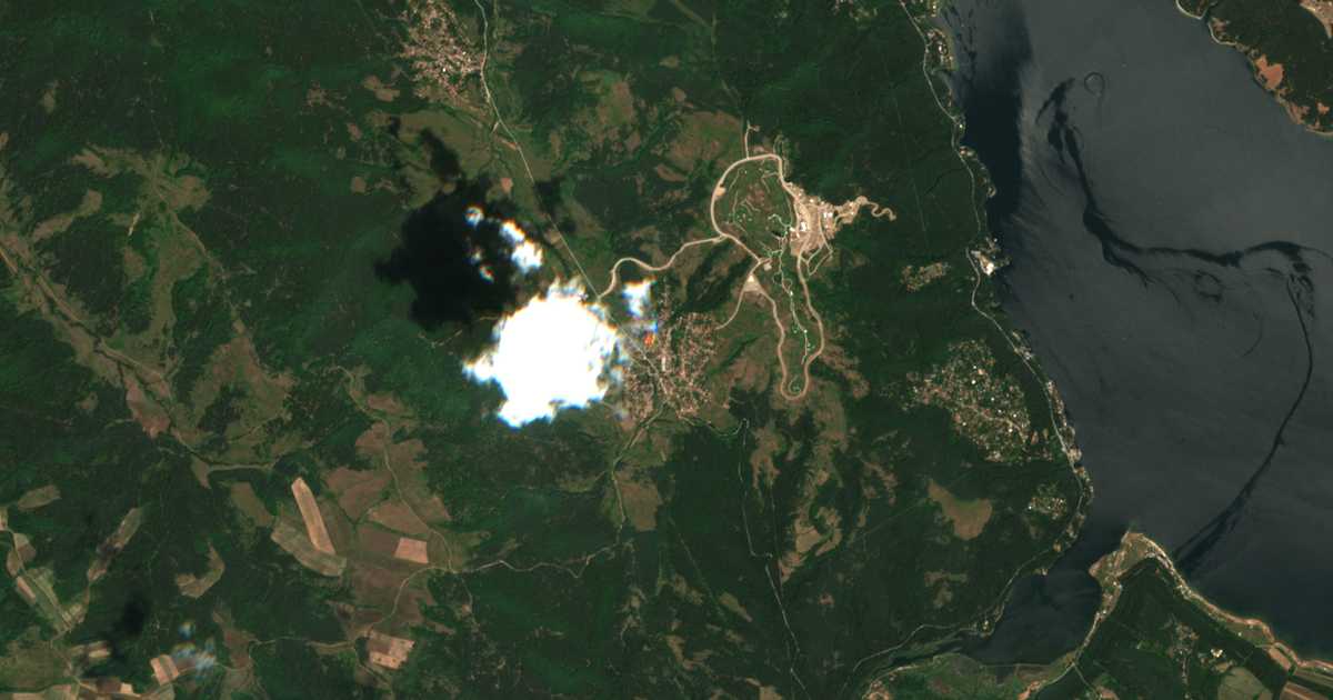 Satelitska karta: Gorni Okol