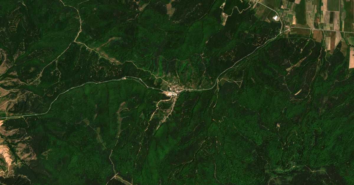 Satelitska karta: Klisura
