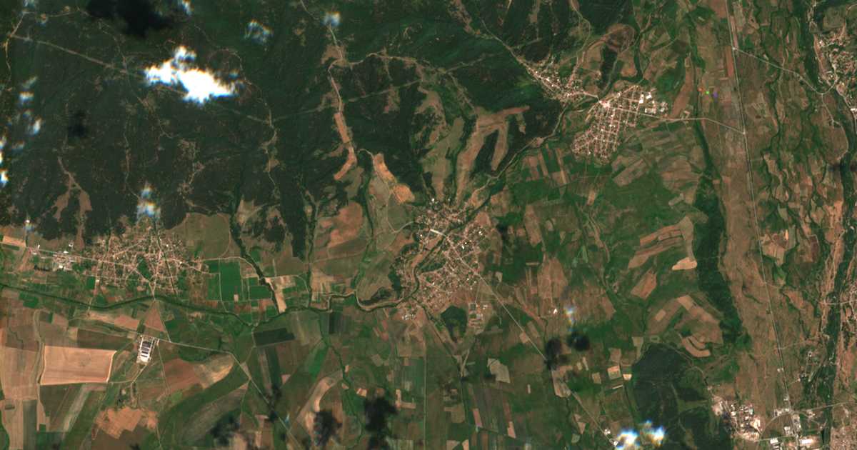 Satelitska karta: Rajovo