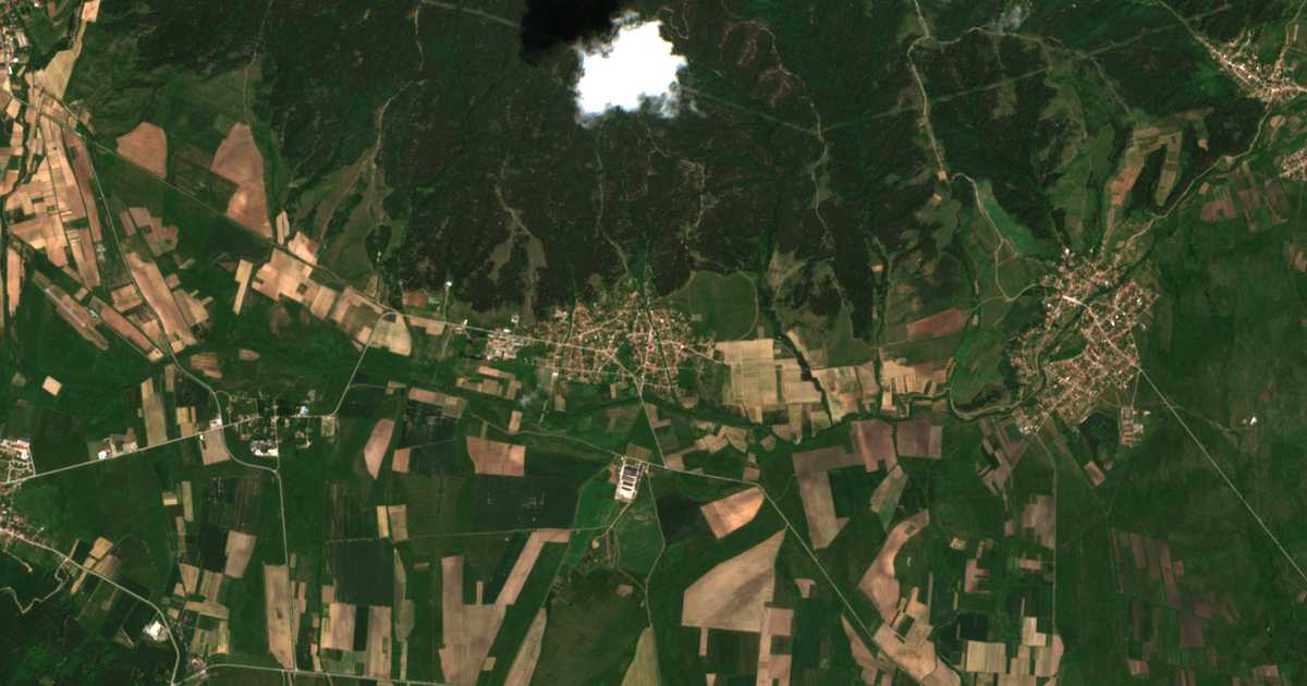 Satelitska karta: Reljovo