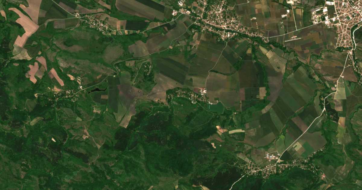 Satelitska karta: Bratuškovo