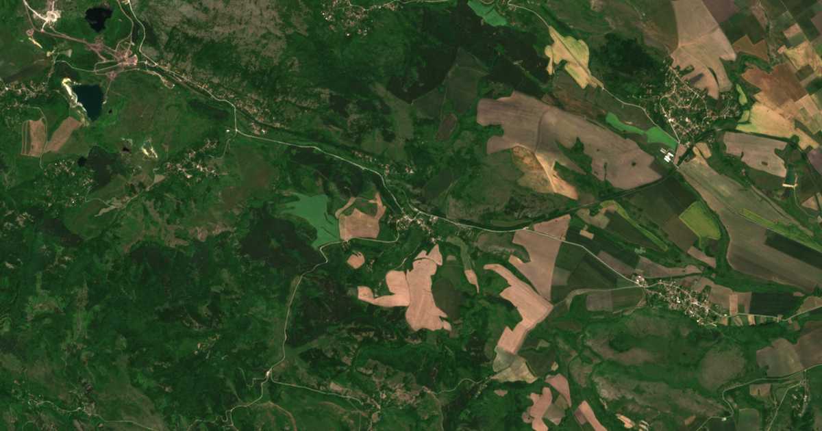 Satelitska karta: Dragotinci