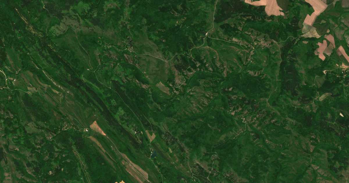 Satelitska karta: Pištane