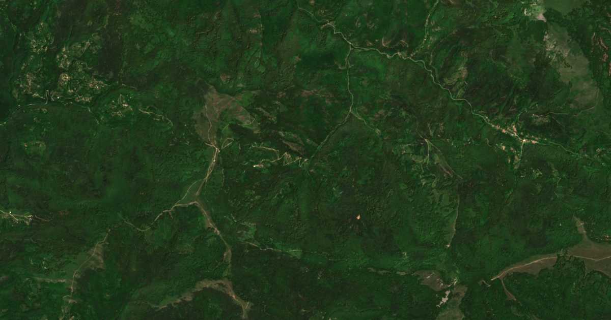 Satelitska karta: Brezovdol