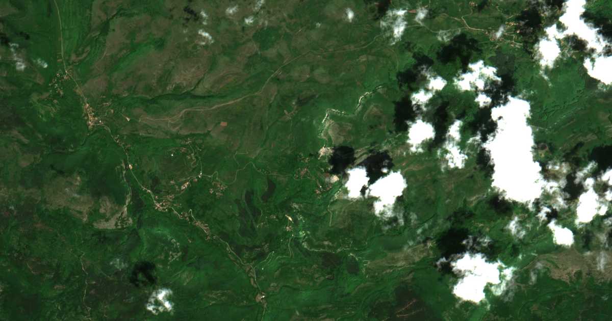 Satelitska karta: Dobravica