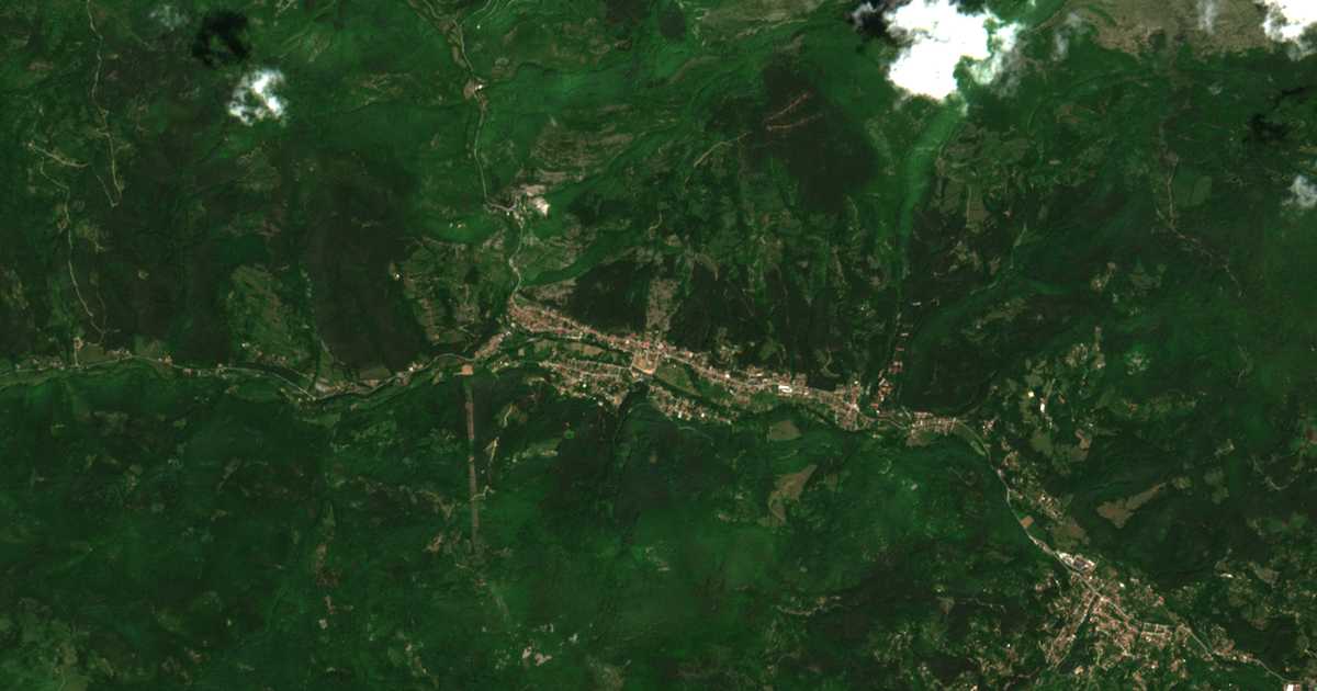 Satelitska karta: Iskrec