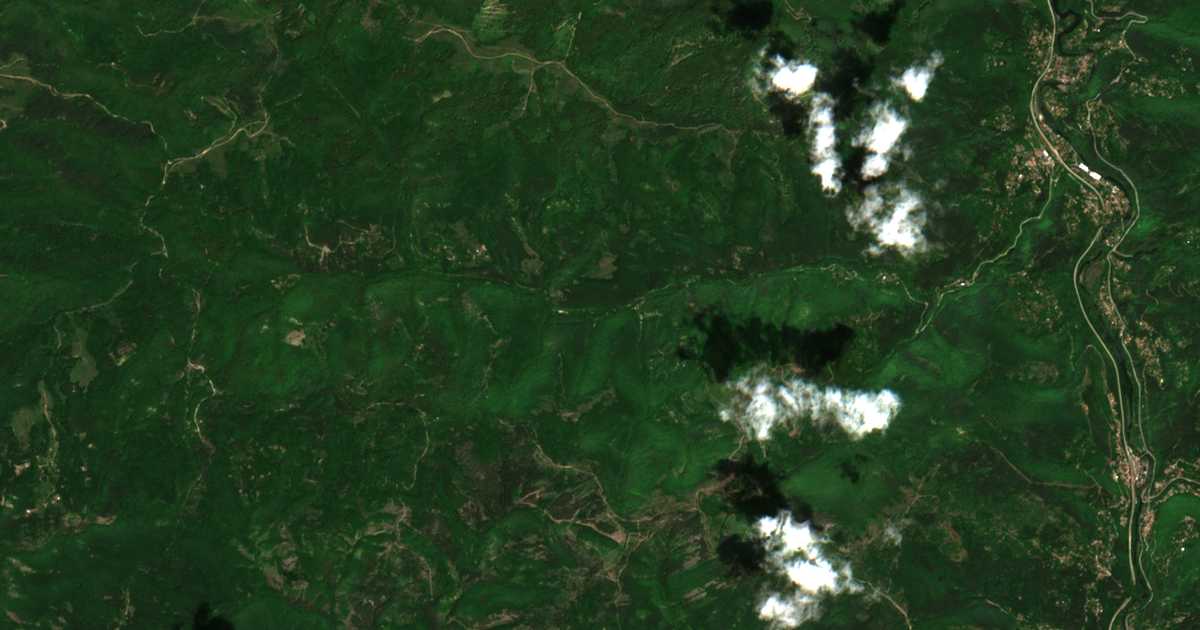 Satelitska karta: Cerecel