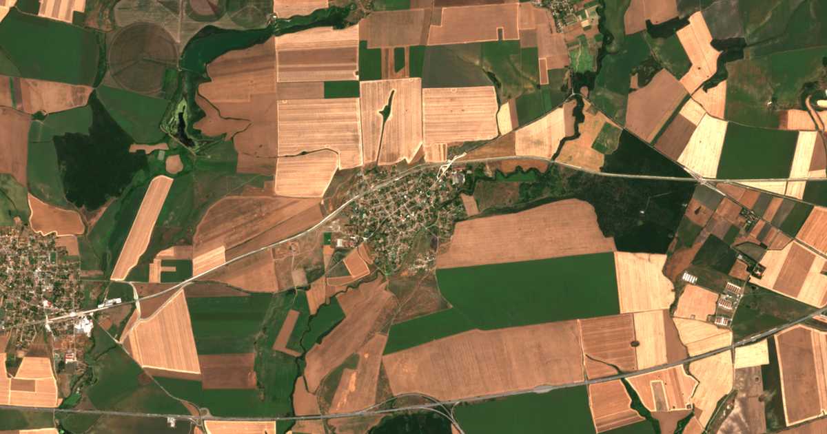 Satelitska karta: Černa gora