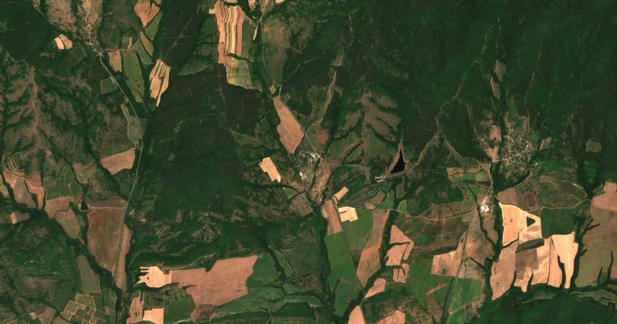 Satelitska karta: Dolno novo selo