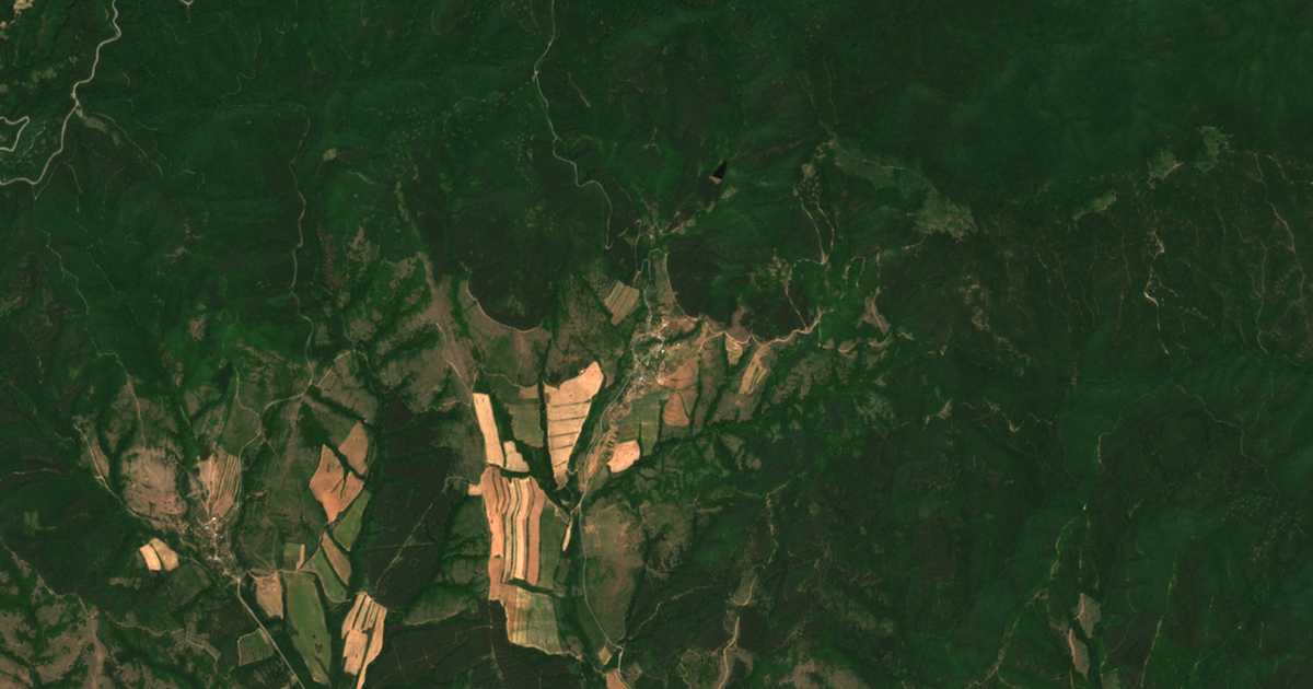 Satelitska karta: Gorno Novo Selo