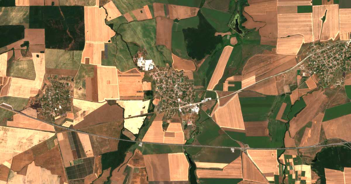 Satelitska karta: Orizovo