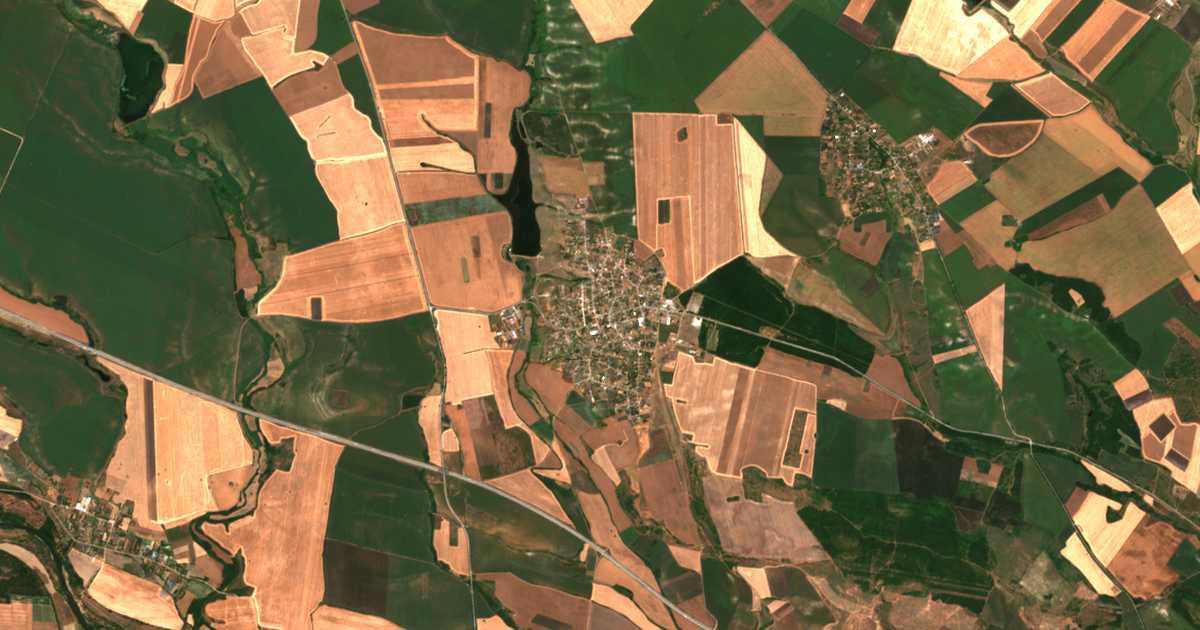 Satelitska karta: Zetjovo