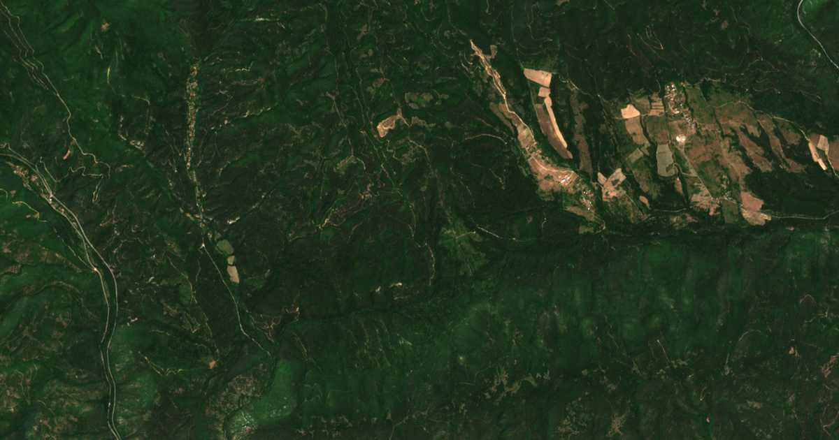 Satelitska karta: Žergovec