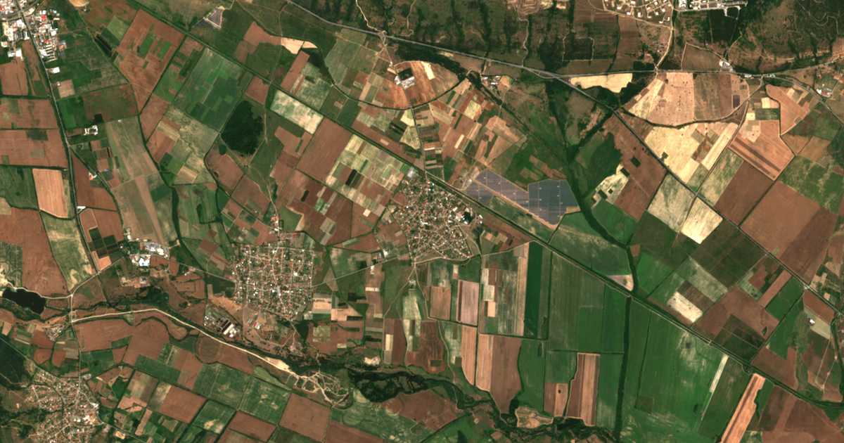 Satelitska karta: Čerganovo