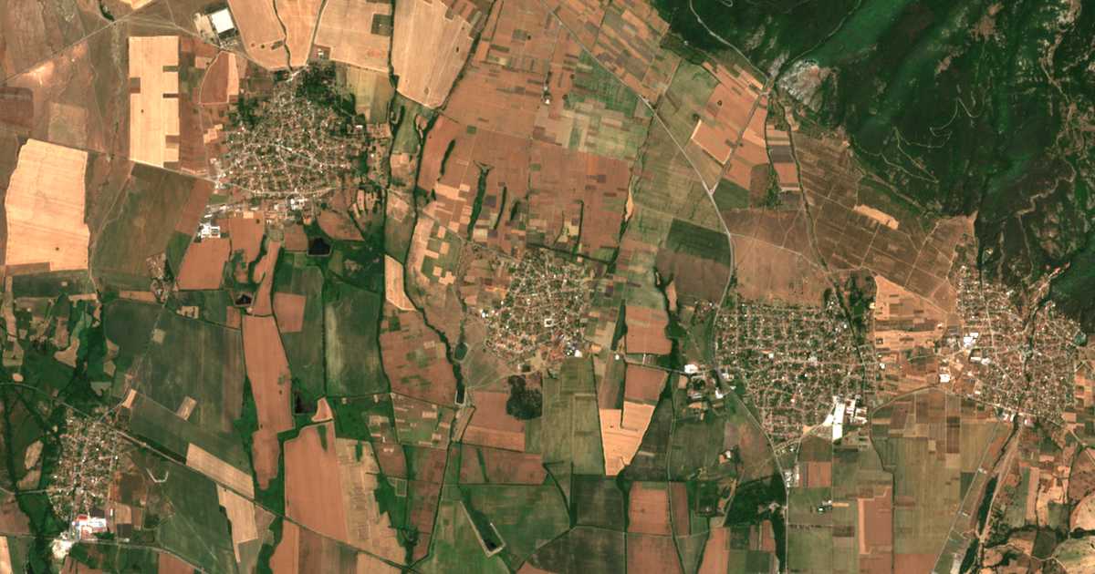 Satelitska karta: Hadžidimitrovo