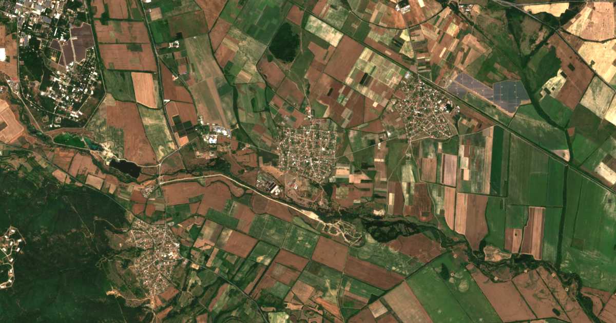 Satelitska karta: Ovoštnik