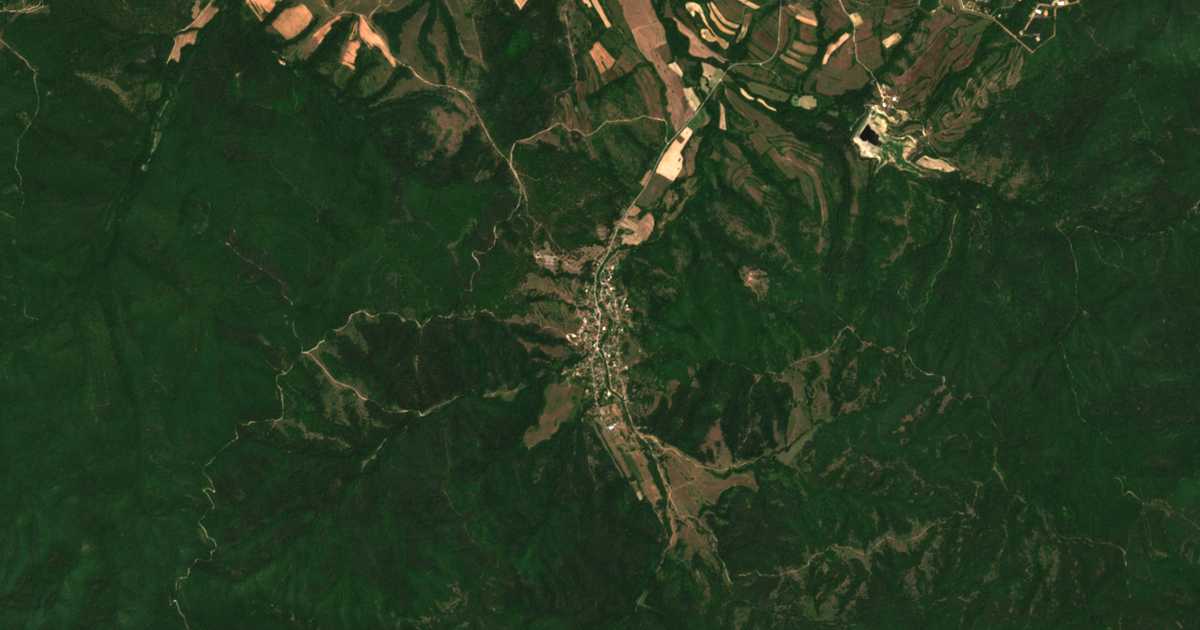 Satelitska karta: Srednogorovo
