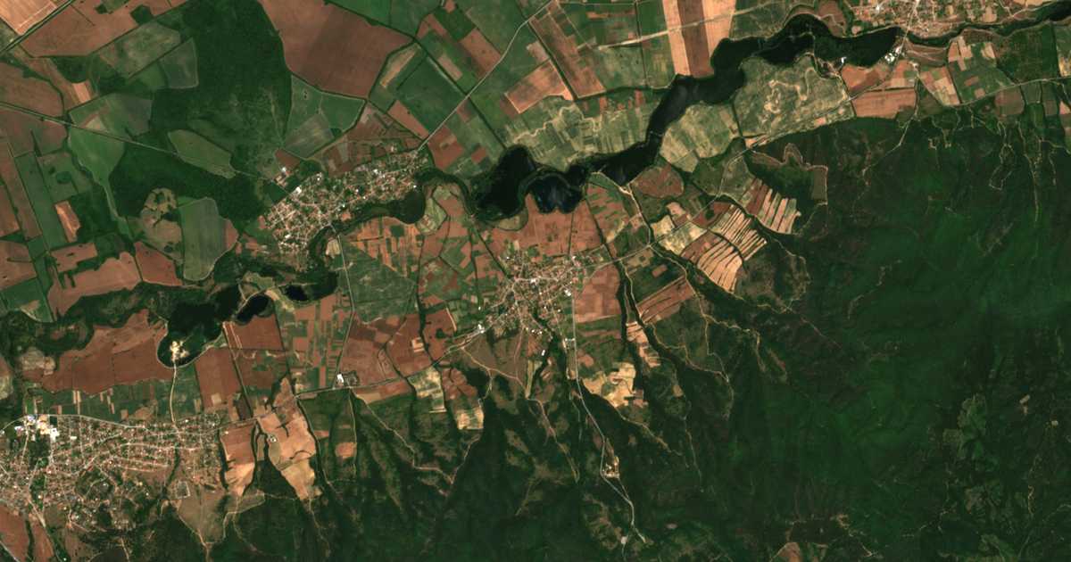 Satelitska karta: Šanovo