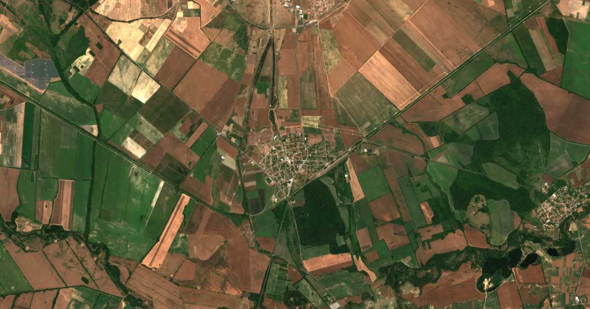 Satelitska karta: Tulovo