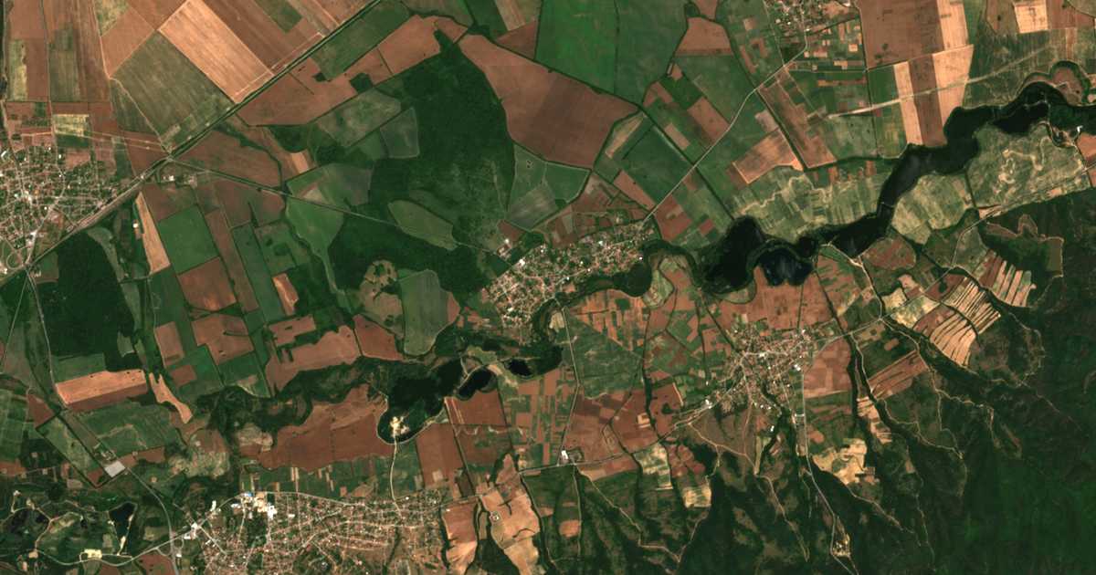Satelitska karta: Julievo