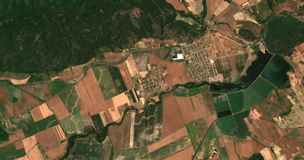 Satelitska karta: Nova Mahala