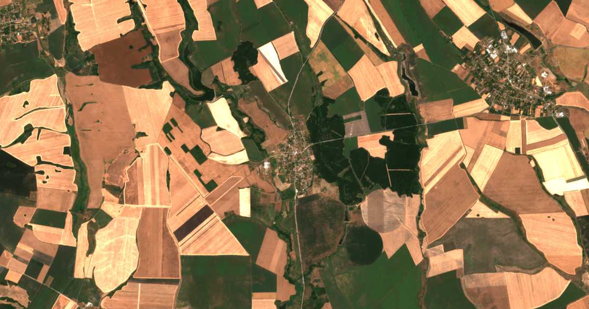 Satelitska karta: Trakija