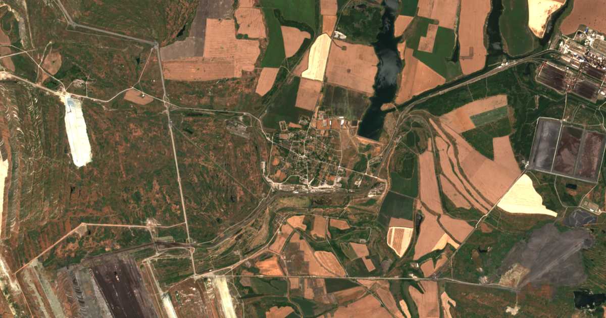 Satelitska karta: Kovačevo