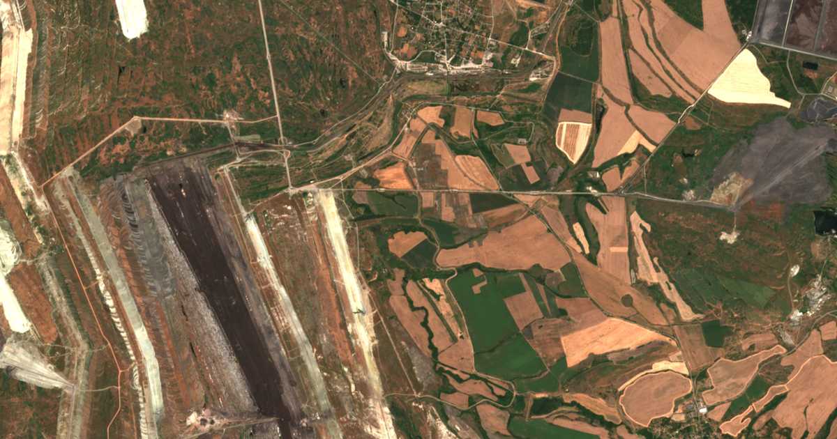Satelitska karta: Ovčarci