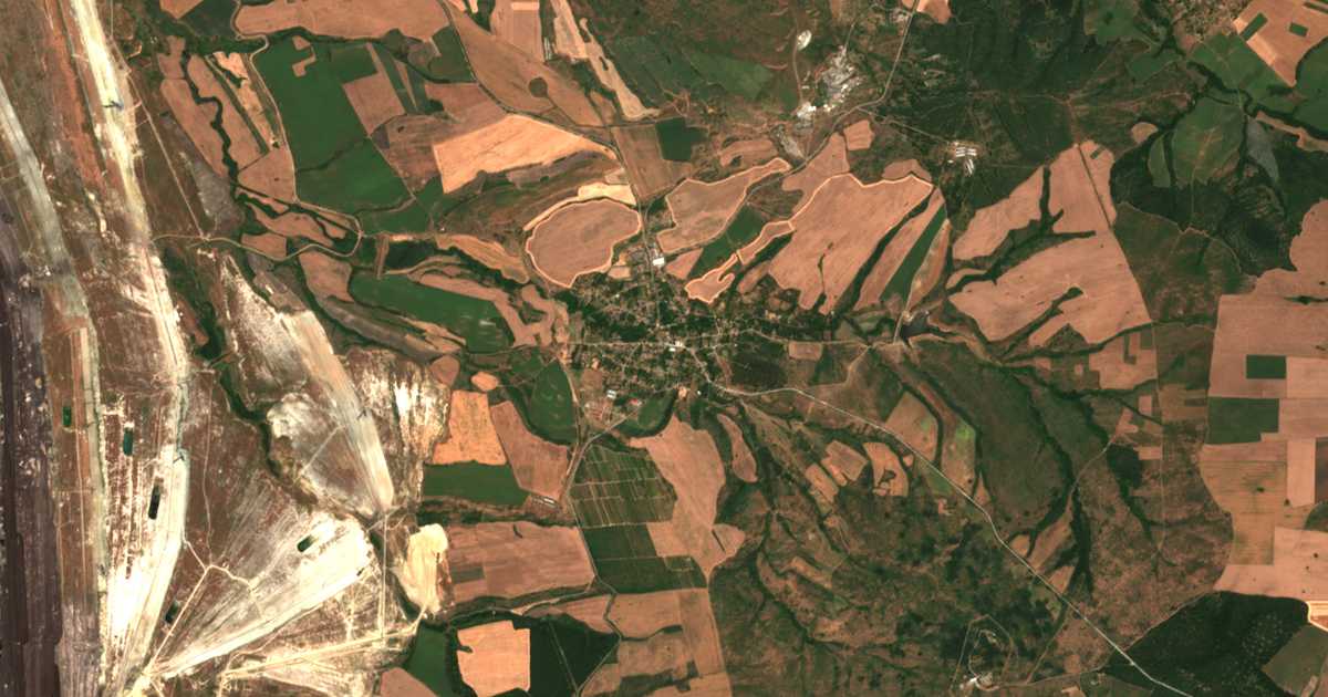 Satelitska karta: Polski Gradec