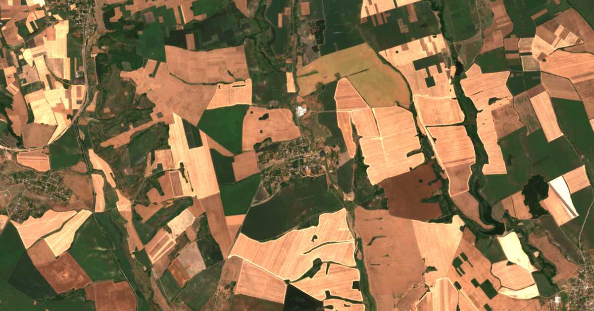 Satelitska karta: Kozarevec