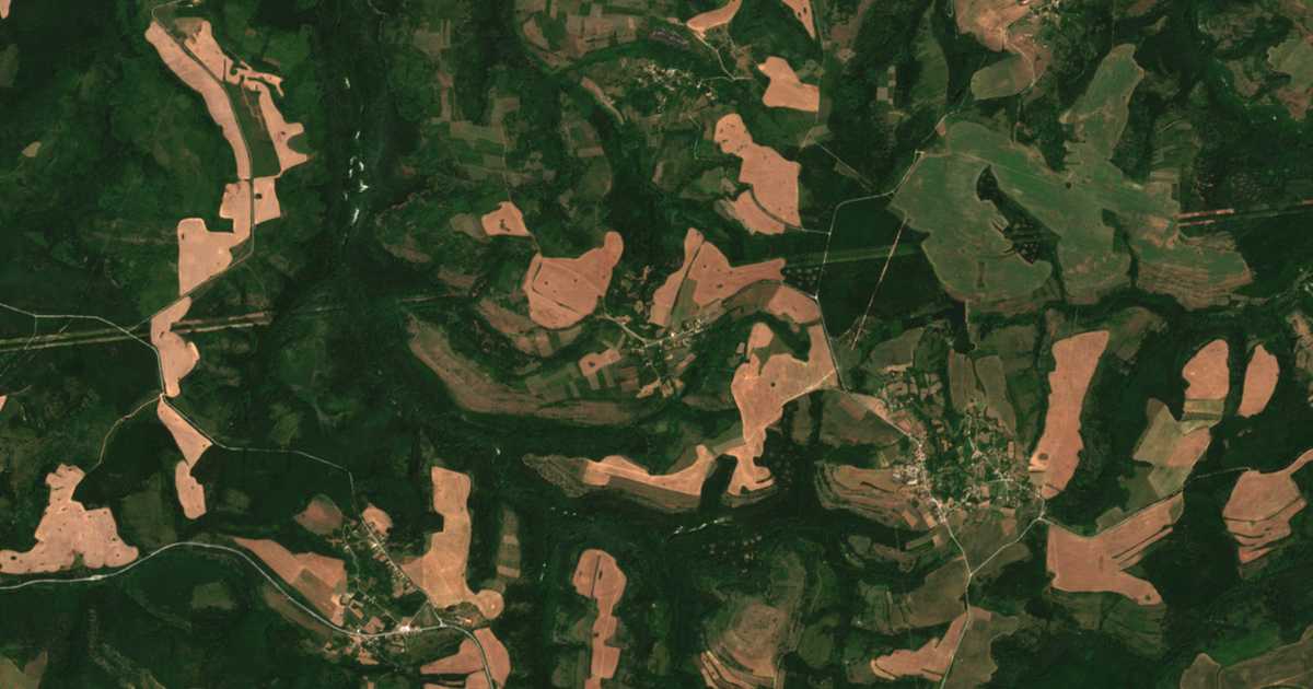 Satelitska karta: Gorna Zlatica