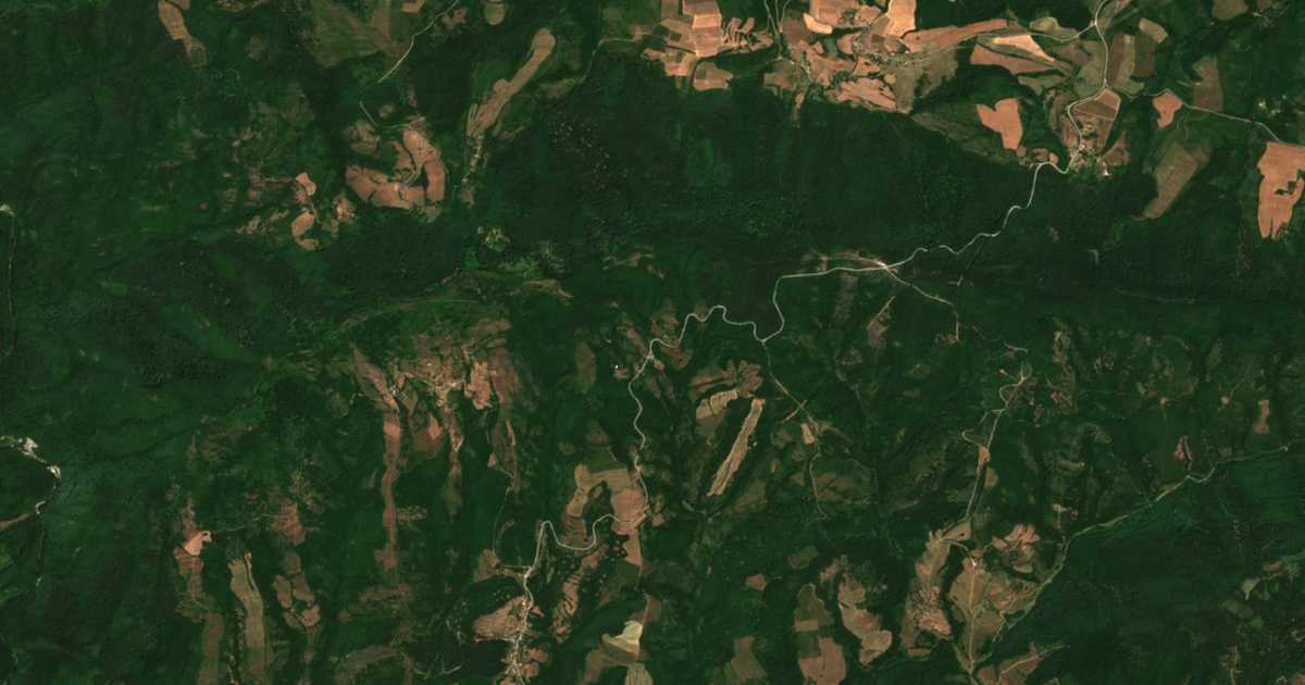 Satelitska karta: Krušolak