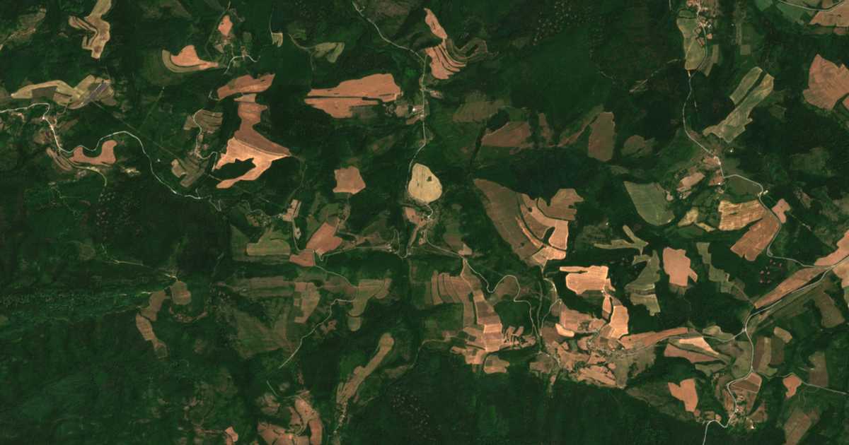 Satelitska karta: Svobodica