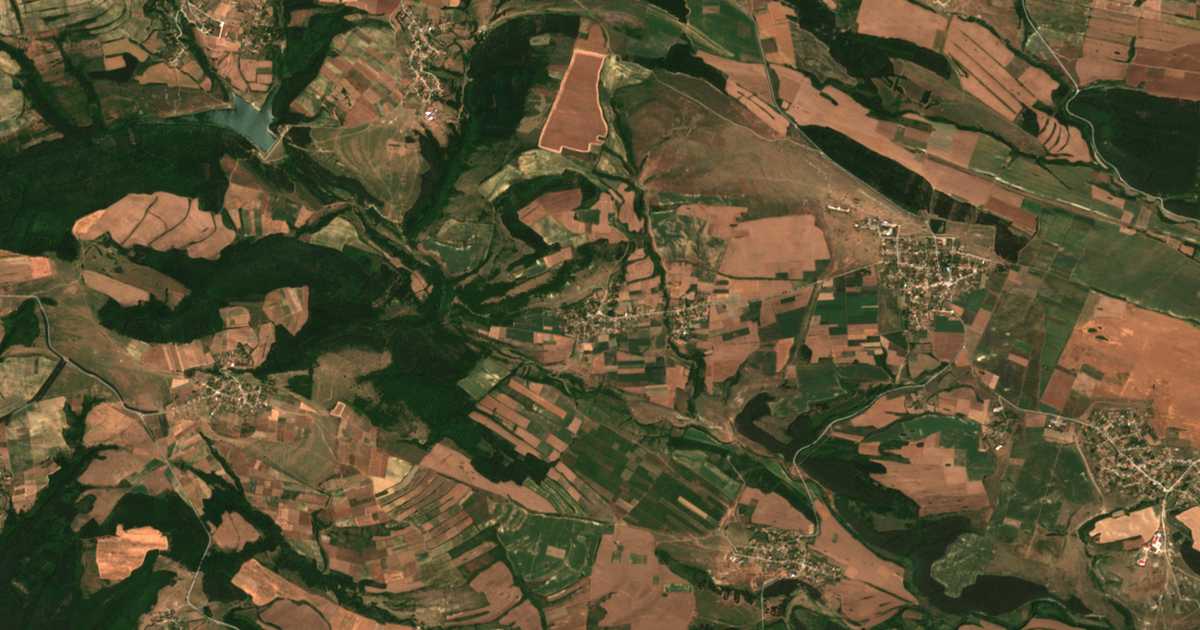 Satelitska karta: Černokapci