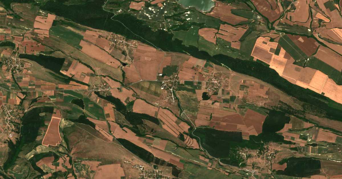 Satelitska karta: Dolno Novkovo
