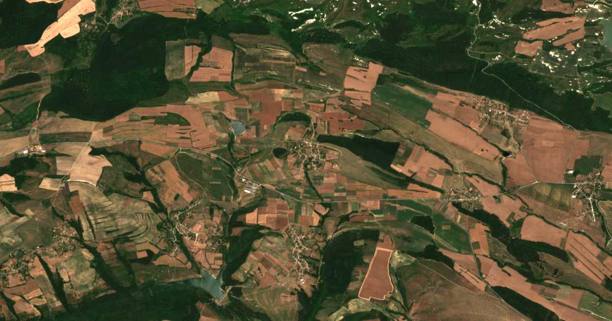 Satelitska karta: Gorno Kozarevo