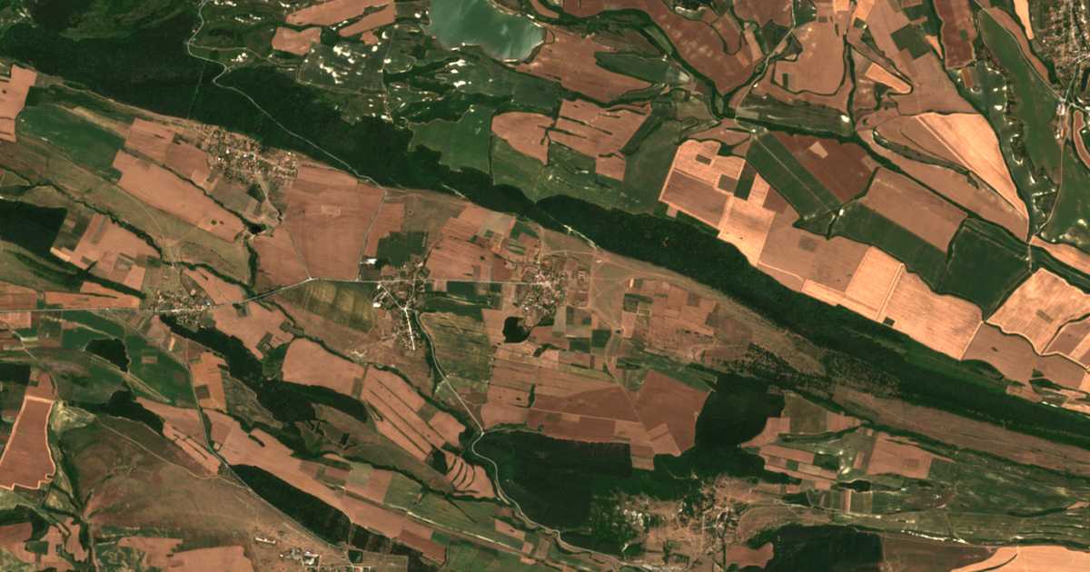 Satelitska karta: Gorno Novkovo