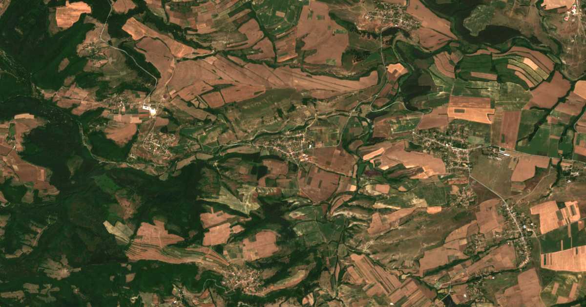 Satelitska karta: Mogilec