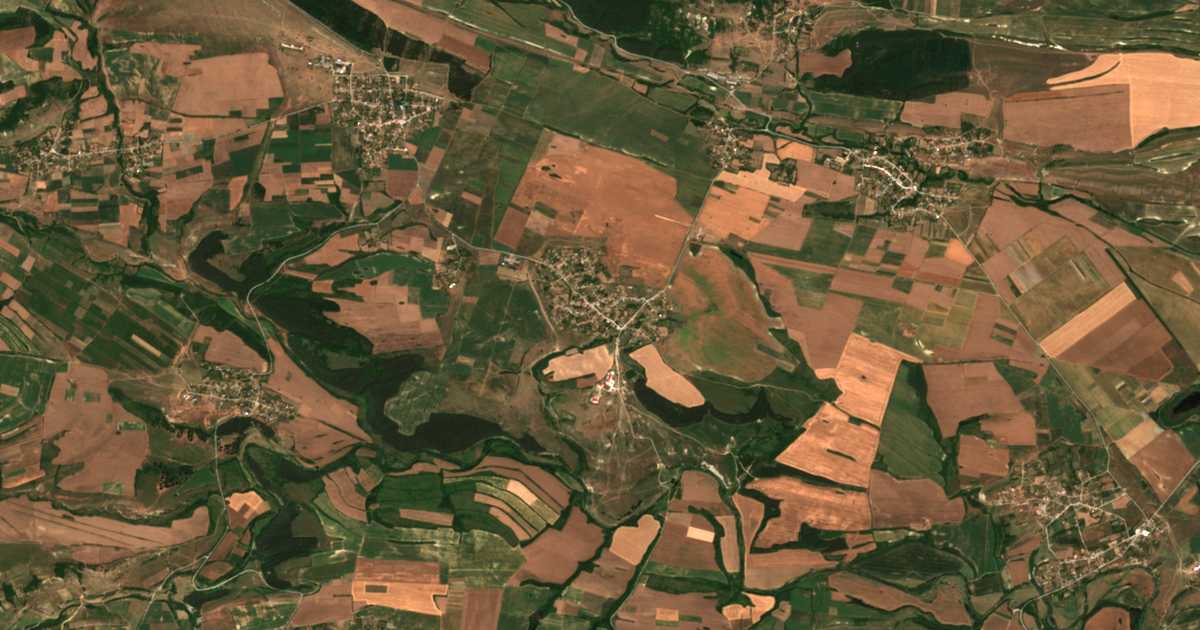 Satelitska karta: Cerovište
