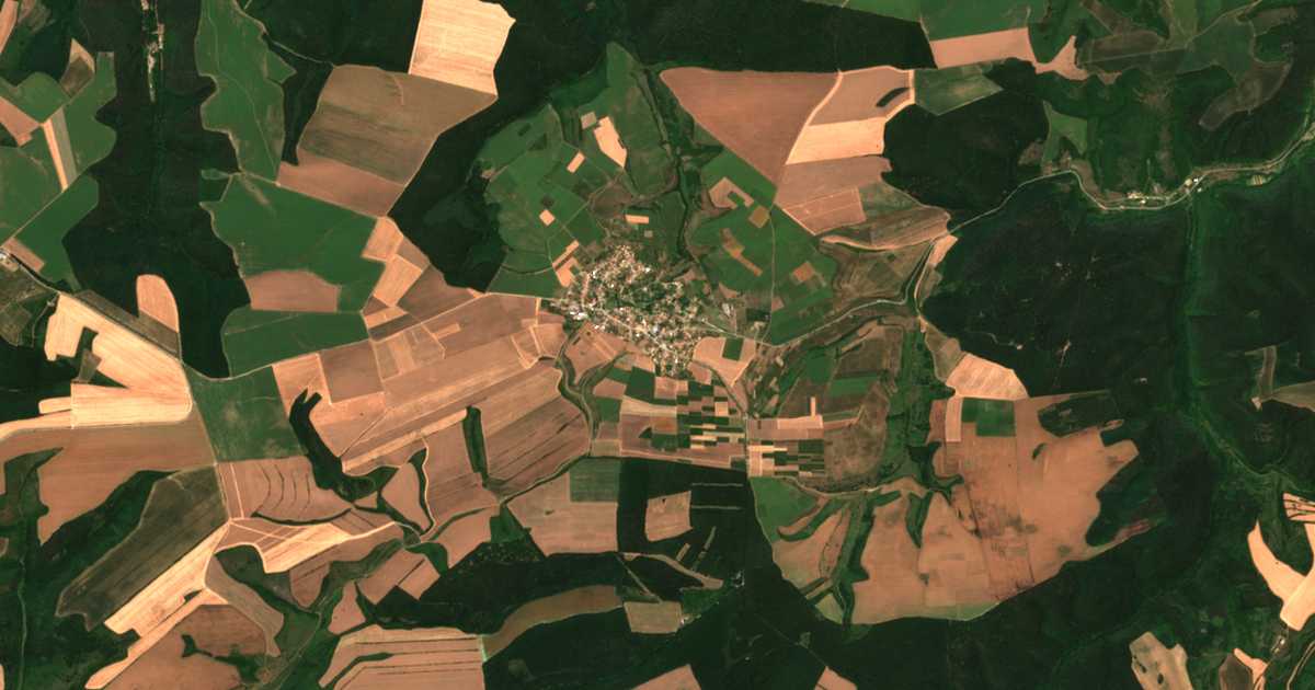 Satelitska karta: Goljamo Gradište