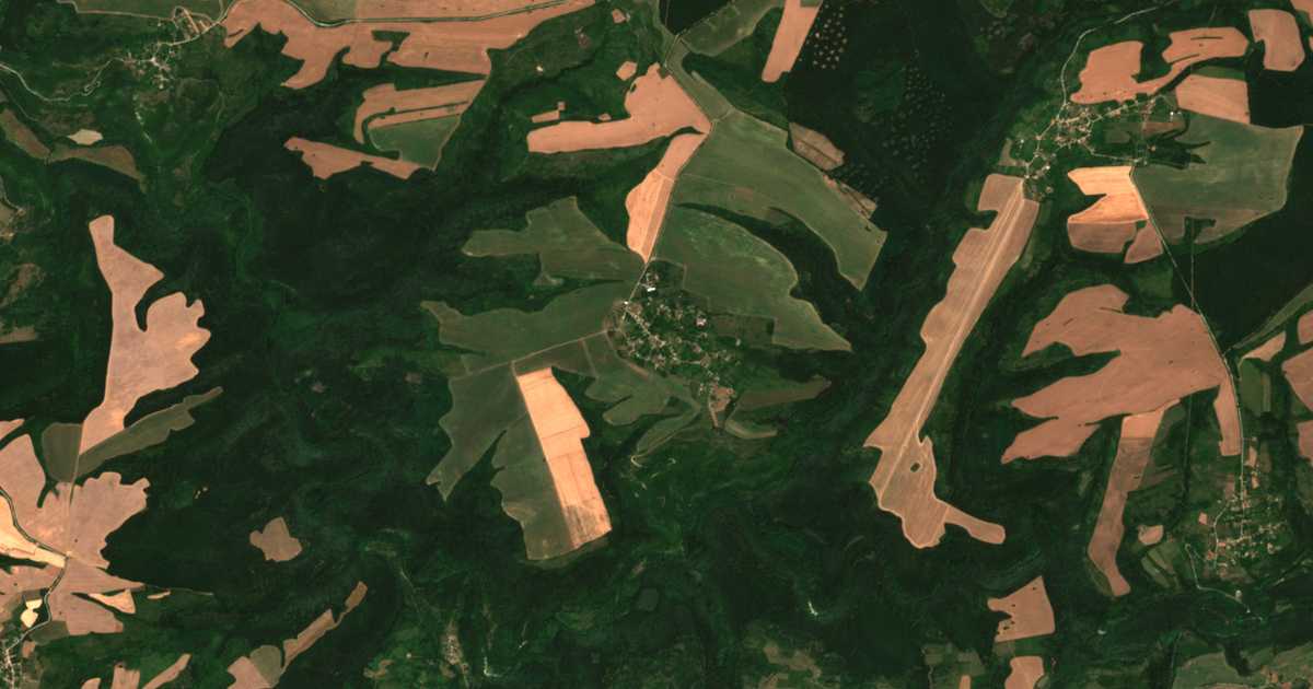 Satelitska karta: Braknica