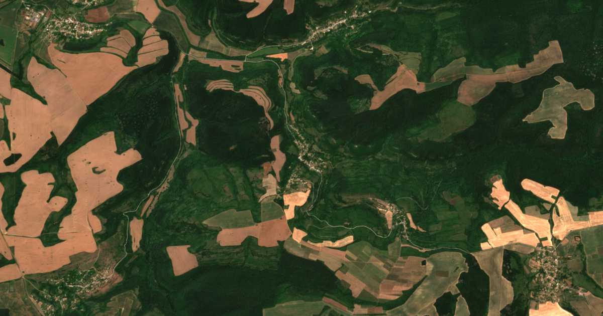 Satelitska karta: Dolna Kabda