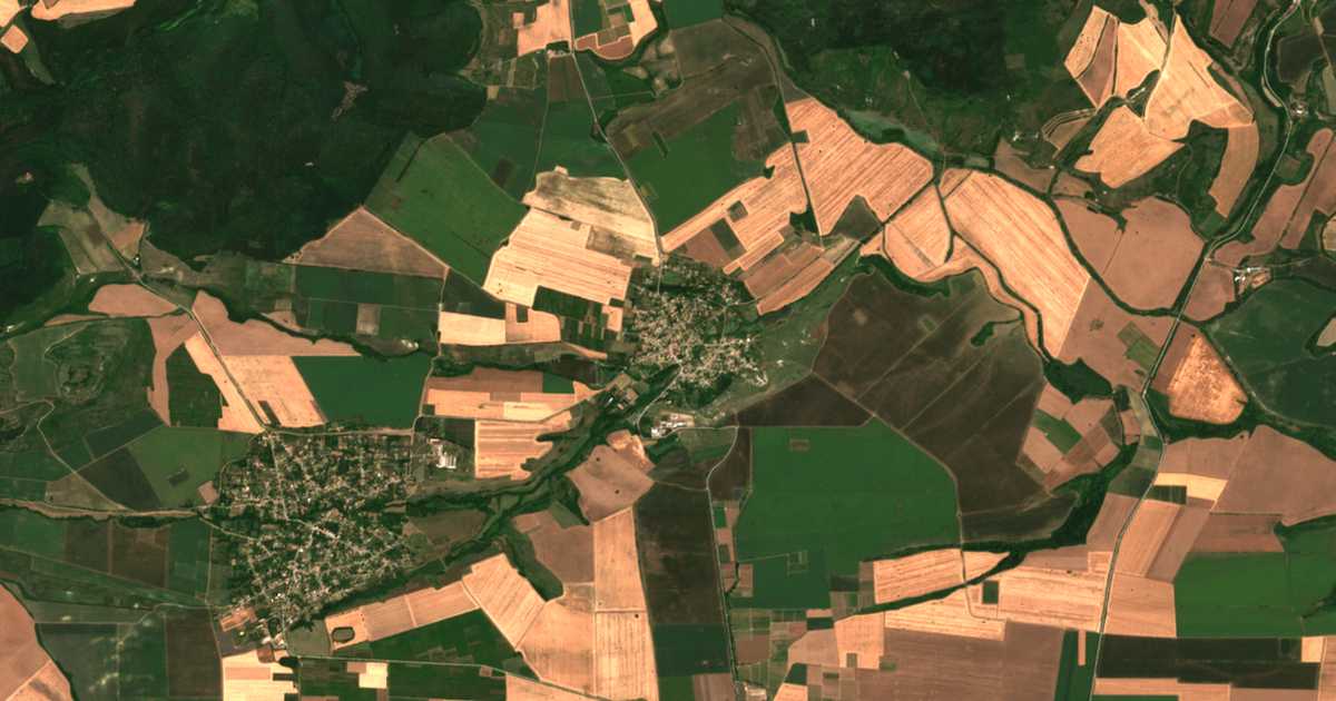 Satelitska karta: Gagovo