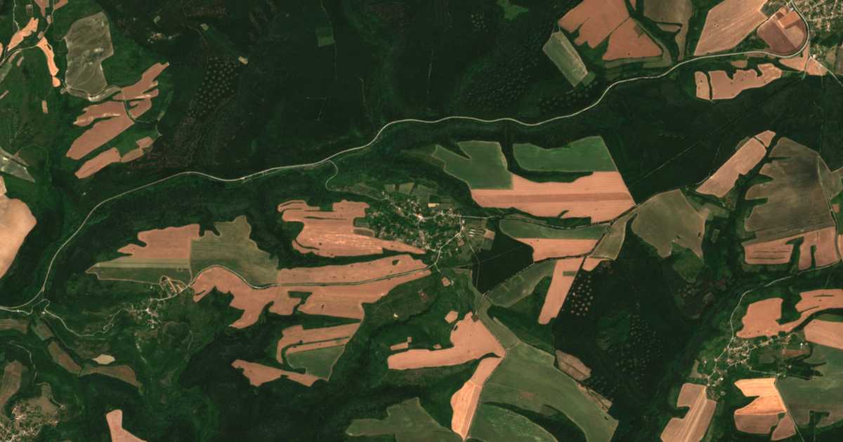 Satelitska karta: Gorica