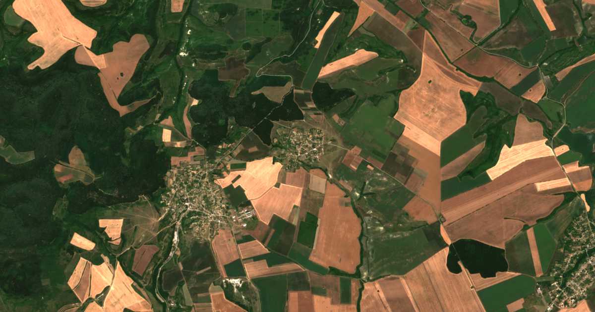 Satelitska karta: Kozica